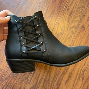 Black Charlotte Russe boots